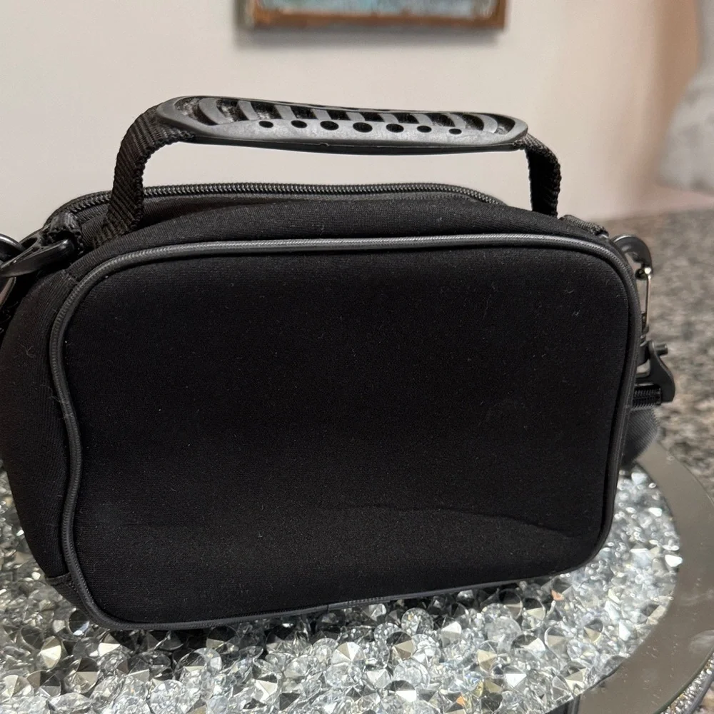 SwissGear Black and Gray camera bag crossbody Messenger Bag Set EUC